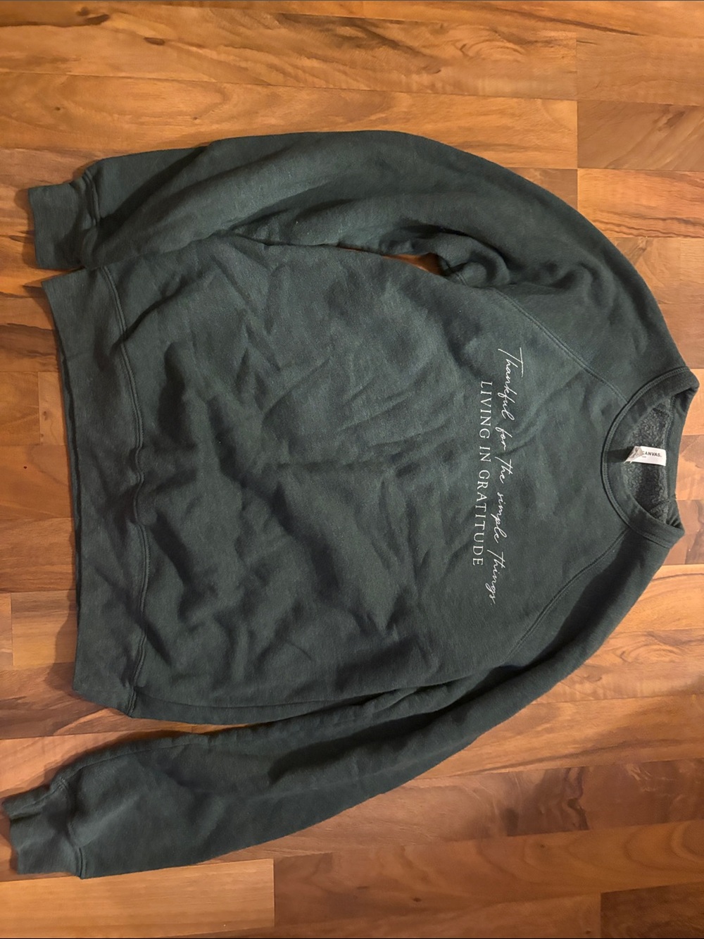 Bella Canvas Forest Green Crewneck Sweatshirt